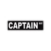 Captain Way Road Aluminum Metal Novelty Street Plate Sign Wall Gift Decor