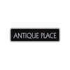 Antique Place Bar Garage Road Aluminum Metal Novelty Street Plate Sign Wall Gift Decor