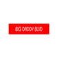 Big Daddy Boulevard Road Aluminum Metal Novelty Street Plate Sign Wall Gift Decor