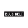 Blue Belt Karate MMA Road Aluminum Metal Novelty Street Plate Sign Wall Gift Decor