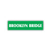 Brooklyn Bridge New York Road Aluminum Metal Novelty Street Plate Sign Wall Gift Decor