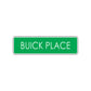 Buick Place Car Road Aluminum Metal Novelty Street Plate Sign Wall Gift Decor