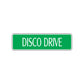 Disco Drive Musical Group Road Aluminum Metal Novelty Street Plate Sign Wall Gift Decor