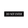 Do Not Enter Traffic Road Aluminum Metal Novelty Street Plate Sign Wall Gift Decor