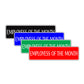 Employees of The Month Road Aluminum Metal Novelty Street Plate Sign Wall Gift Decor