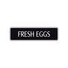 Fresh Eggs Road Aluminum Metal Novelty Street Plate Sign Wall Gift Decor
