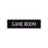 Game Room Road Aluminum Metal Novelty Street Plate Sign Wall Gift Decor