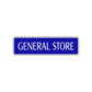 General Store Road Aluminum Metal Novelty Street Plate Sign Wall Gift Decor