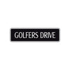 Golfers Drive Road Aluminum Metal Novelty Street Plate Sign Wall Gift Decor