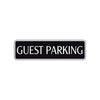 Guest Parking Road Aluminum Metal Novelty Street Plate Sign Wall Gift Decor