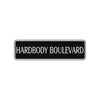 Hardbody Boulevard Harley Road Aluminum Metal Novelty Street Plate Sign Wall Gift Decor