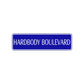 Hardbody Boulevard Harley Road Aluminum Metal Novelty Street Plate Sign Wall Gift Decor