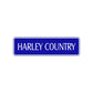 Harley Country Road Aluminum Metal Novelty Street Plate Sign Wall Gift Decor