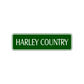 Harley Country Road Aluminum Metal Novelty Street Plate Sign Wall Gift Decor