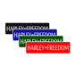 Harley=Freedom Road Aluminum Metal Novelty Street Plate Sign Wall Gift Decor