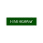Hemi Highway Road Aluminum Metal Novelty Street Plate Sign Wall Gift Decor
