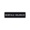 Heritage Highway Harley Road Aluminum Metal Novelty Street Plate Sign Wall Gift Decor