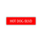 Hot Dog Boulevard Road Aluminum Metal Novelty Street Plate Sign Wall Gift Decor