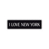 I Love New York US NY City Road Aluminum Metal Novelty Street Plate Sign Wall Gift Decor