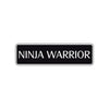 Ninja Warrior Karate MMA Road Aluminum Metal Novelty Street Plate Sign Wall Gift Decor