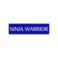 Ninja Warrior Karate MMA Road Aluminum Metal Novelty Street Plate Sign Wall Gift Decor