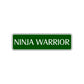 Ninja Warrior Karate MMA Road Aluminum Metal Novelty Street Plate Sign Wall Gift Decor