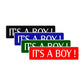It's A Boy Road Aluminum Metal Novelty Street Plate Sign Wall Gift Decor