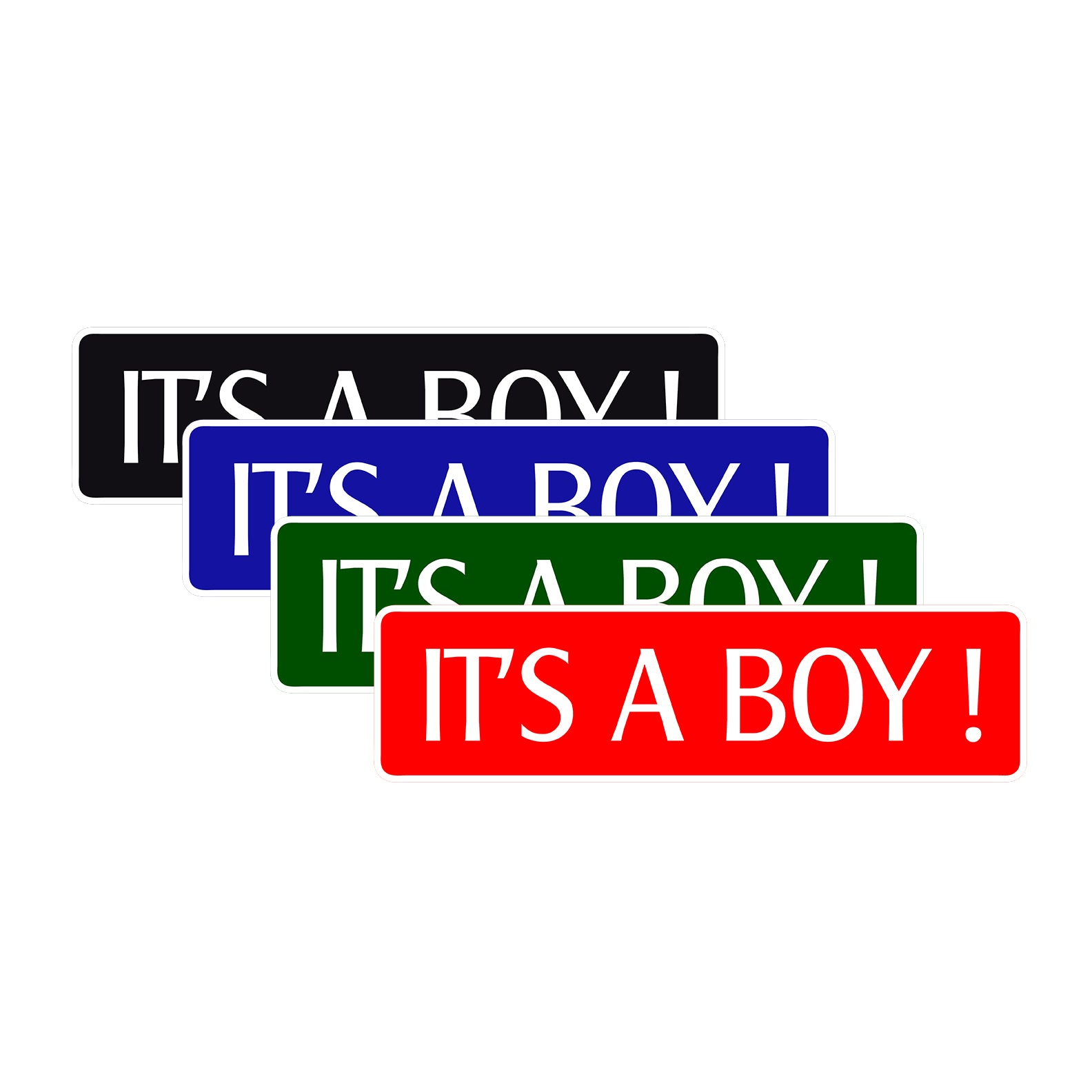 It's A Boy Road Aluminum Metal Novelty Street Plate Sign Wall Gift Decor