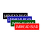 Jarhead Boulevard Road Aluminum Metal Novelty Street Plate Sign Wall Gift Decor