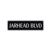 Jarhead Boulevard Road Aluminum Metal Novelty Street Plate Sign Wall Gift Decor