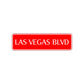 Las Vegas Blvd Road Aluminum Metal Novelty Street Plate Sign Wall Gift Decor