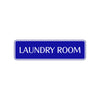 Laundry Room Road Aluminum Metal Novelty Street Plate Sign Wall Gift Decor