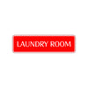 Laundry Room Road Aluminum Metal Novelty Street Plate Sign Wall Gift Decor