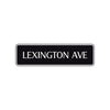 Lexington Avenue Road Aluminum Metal Novelty Street Plate Sign Wall Gift Decor