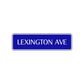 Lexington Avenue Road Aluminum Metal Novelty Street Plate Sign Wall Gift Decor