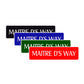 Maitre D's Way Road Aluminum Metal Novelty Street Plate Sign Wall Gift Decor