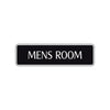 Mens Room Bathroom Restroom Road Aluminum Metal Novelty Street Plate Sign Wall Gift Decor