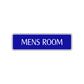 Mens Room Bathroom Restroom Road Aluminum Metal Novelty Street Plate Sign Wall Gift Decor