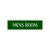 Mens Room Bathroom Restroom Road Aluminum Metal Novelty Street Plate Sign Wall Gift Decor