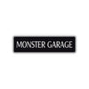 Monster Garage Road Aluminum Metal Novelty Street Plate Sign Wall Gift Decor