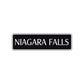 Niagara Falls Road Aluminum Metal Novelty Street Plate Sign Wall Gift Decor