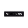 Night Train Harley Road Aluminum Metal Novelty Street Plate Sign Wall Gift Decor