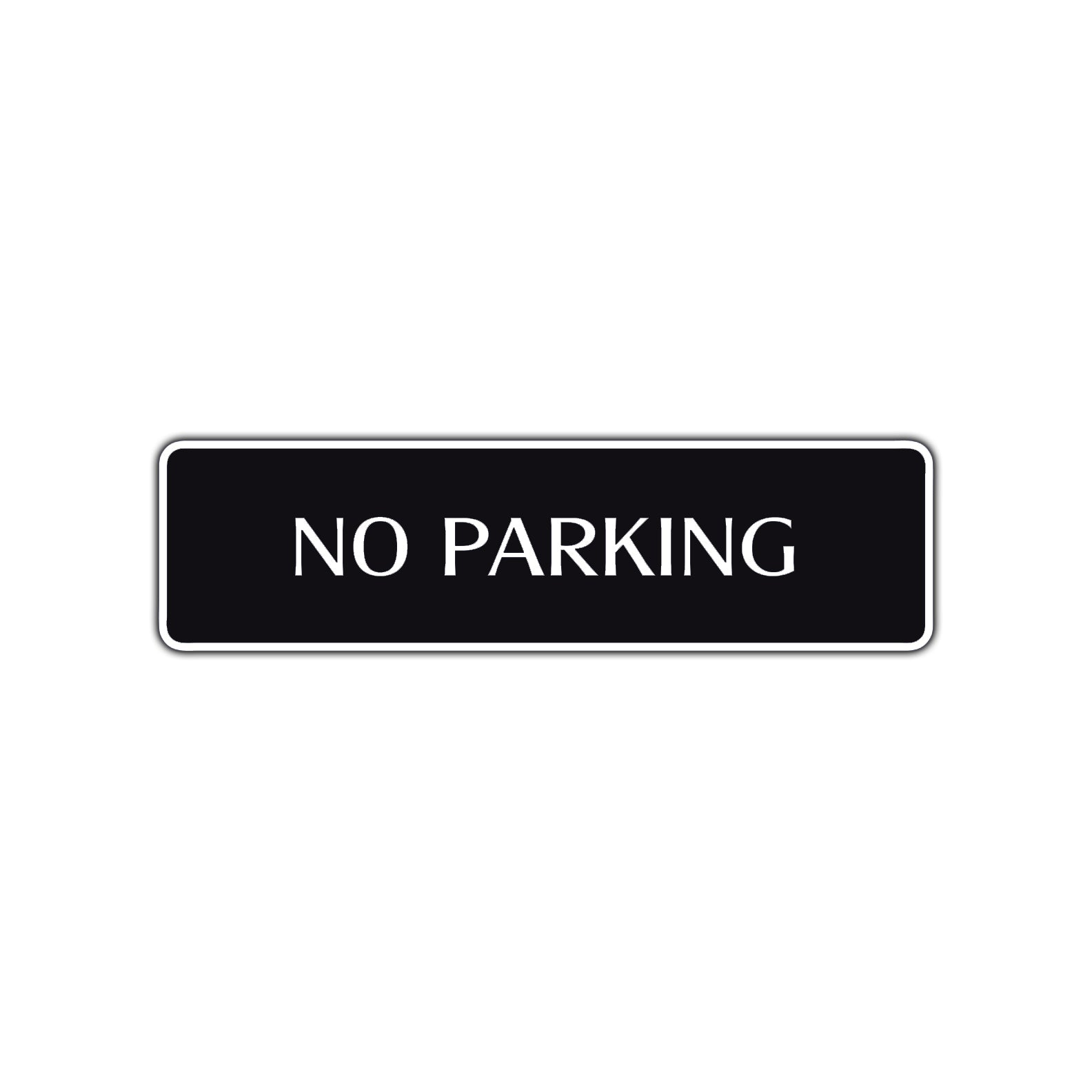 No Parking Road Traffic Private Road Aluminum Metal Novelty Street Plate Sign Wall Gift Decor