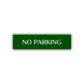 No Parking Road Traffic Private Road Aluminum Metal Novelty Street Plate Sign Wall Gift Decor