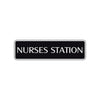Nurses Station Road Aluminum Metal Novelty Street Plate Sign Wall Gift Decor