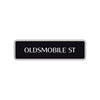 Oldsmobile St Road Aluminum Metal Novelty Street Plate Sign Wall Gift Decor