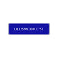 Oldsmobile St Road Aluminum Metal Novelty Street Plate Sign Wall Gift Decor