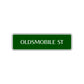 Oldsmobile St Road Aluminum Metal Novelty Street Plate Sign Wall Gift Decor