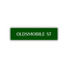 Oldsmobile St Road Aluminum Metal Novelty Street Plate Sign Wall Gift Decor