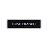 Olive Branch Collectible Road Aluminum Metal Novelty Street Plate Sign Wall Gift Decor
